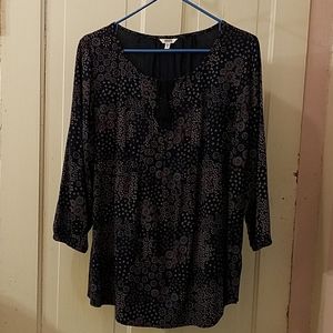 3/4 sleeve blouse
